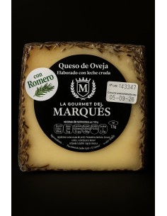 QUESO DE OVEJA VIEJO CON ROMERO