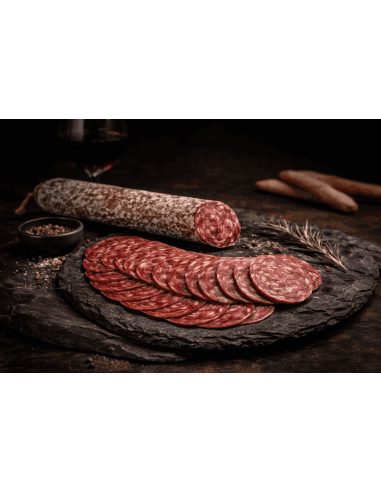 SALCHICHÓN DE BELLOTA 100% IBÉRICO EN VELA MALDONADO